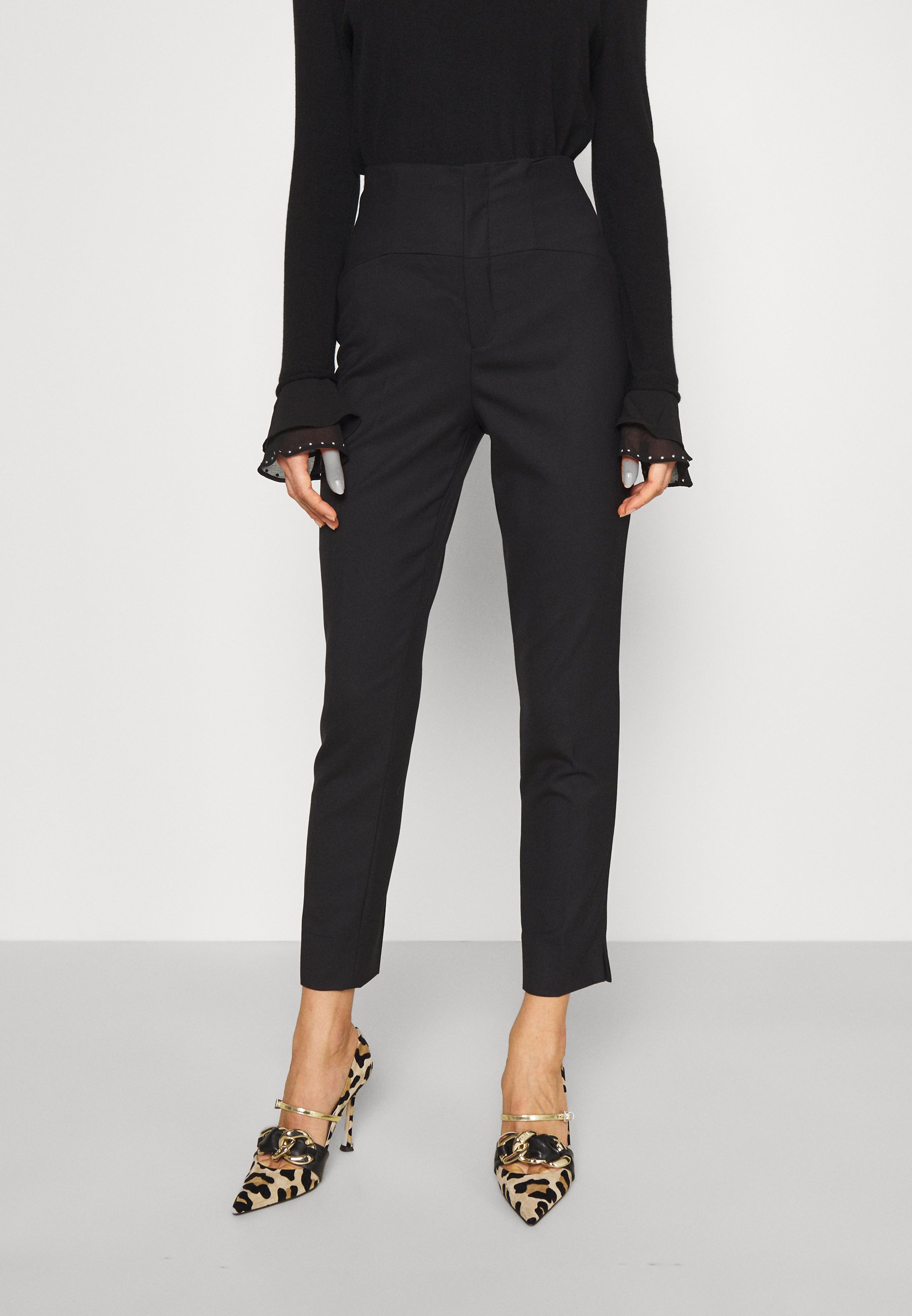 TWINSET PANTALONE SIGARETTA - Pantaloni - nero - Zalando.it