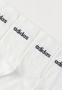 adidas Performance LINEAR CREW UNISEX 10 PACK  - Zoknik - white/black