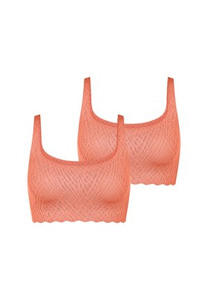 2-PACK - Bustier - lovely apricot