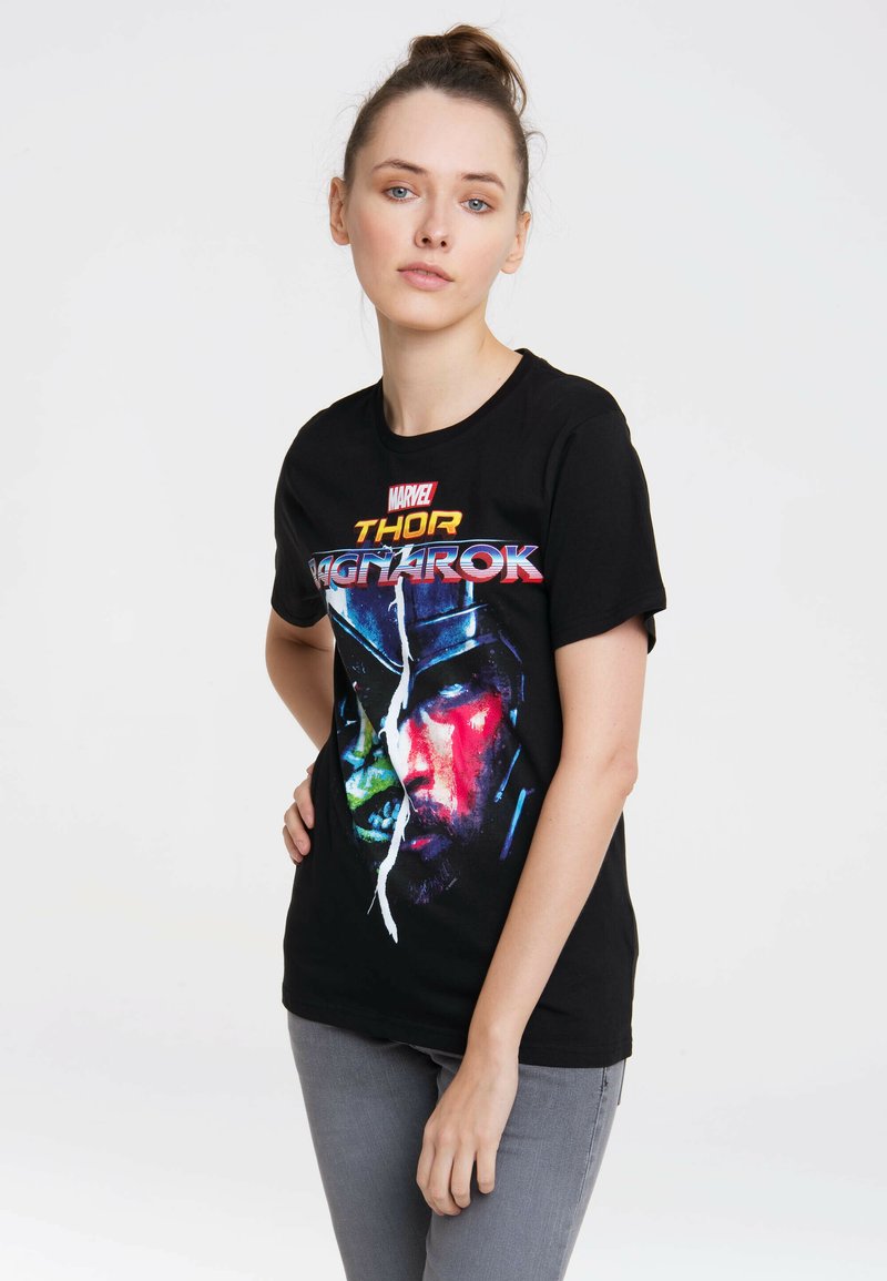 Damen T-Shirts | LOGOSHIRT MARVEL COMICS T-Shirt print schwarz - EZ90375 Damen T-Shirts | LOGOSHIRT MARVEL COMICS T-Shirt print schwarz - EZ90375