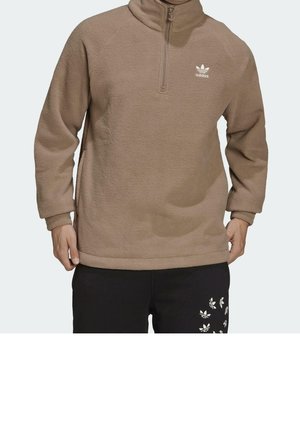 Fleecepullover - brown