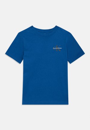 CHEST MONOLOGO UNISEX - Jednoduché tričko - admiral blue