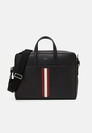Bally MYTHOS BRIEF - Briefcase - black/red