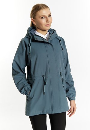 Waterproof jacket - graublau