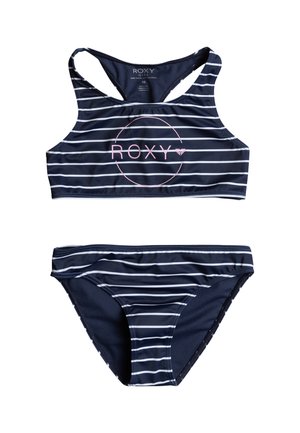 STRIPE SET - Bikini - black