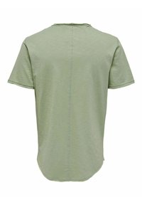 Only & Sons ONSBENNE LONGY TEE - T-shirt - bas - seagrass