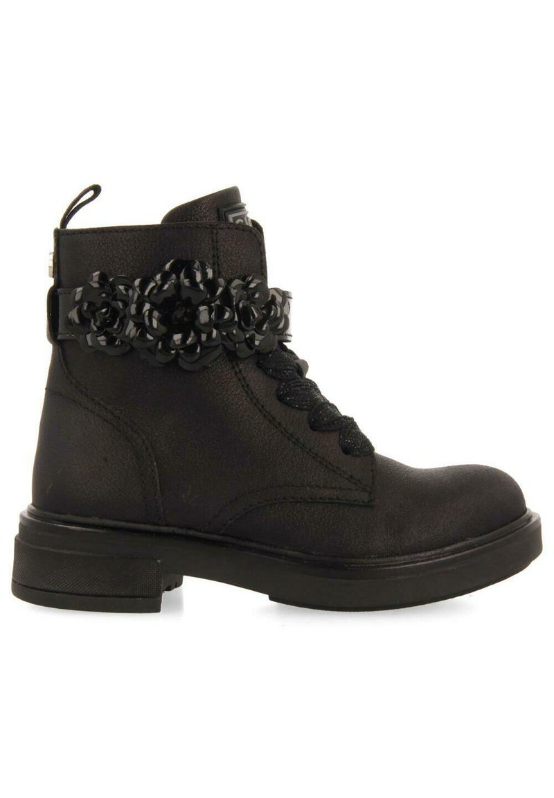 Gioseppo MILITAR DE QUITA Y ITTER  - Botines con cordones - black