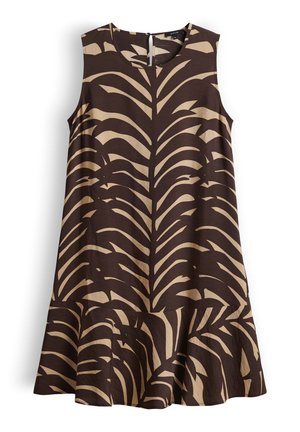 OPUS, FLORAL PRINT - Freizeitkleid - affogato