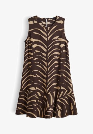 OPUS, FLORAL PRINT - Freizeitkleid - affogato
