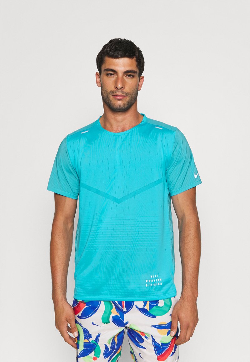 Nike Performance RISE TShirt print chlorine blue/blau Zalando.at