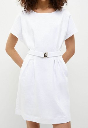 Vestito di maglina - white