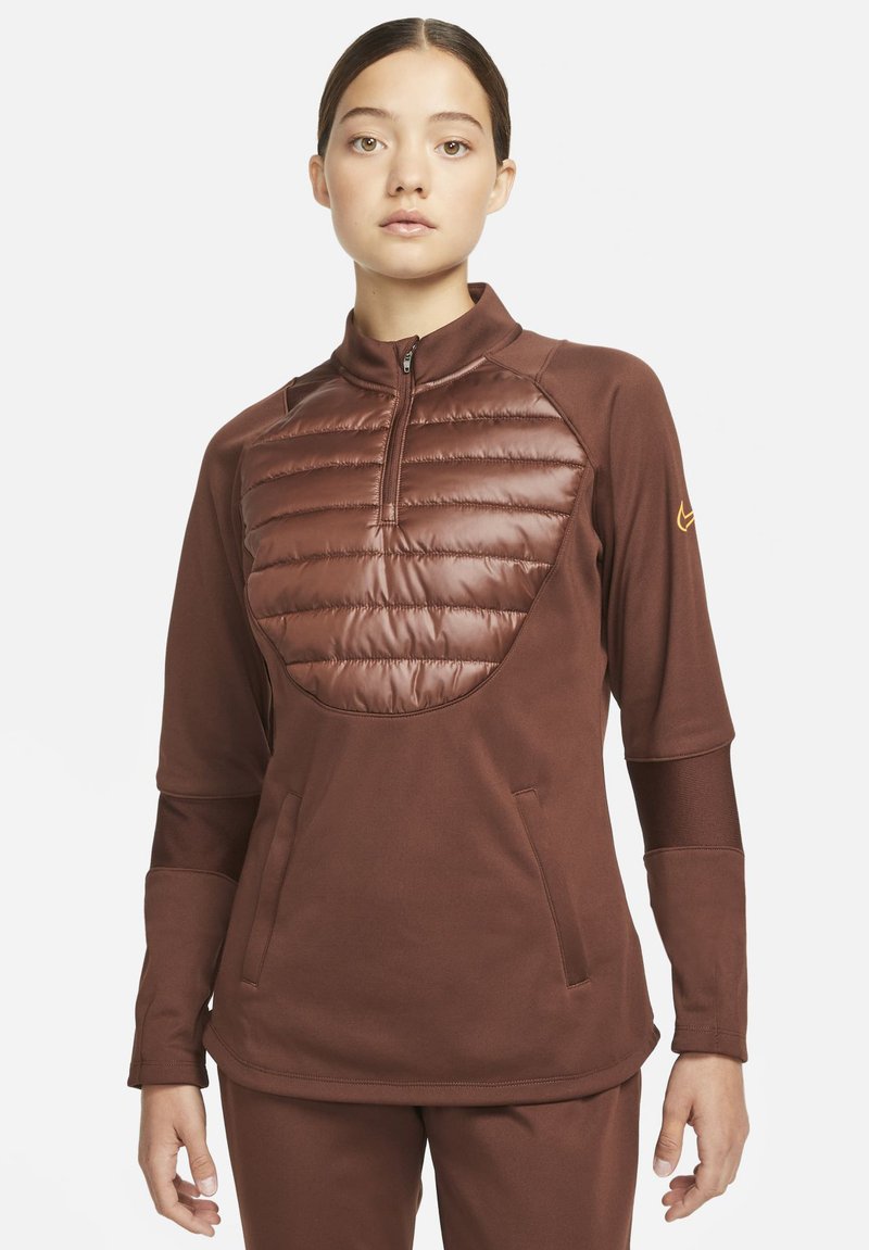Damen Sportbekleidung | Nike Performance PAD ACADEMY DRIL WINTERIZED Sweatshirt bronze eclipse/total orange/bronze - BW73362 Damen Sportbekleidung | Nike Performance PAD ACADEMY DRIL WINTERIZED Sweatshirt bronze eclipse/total orange/bronze - BW73362