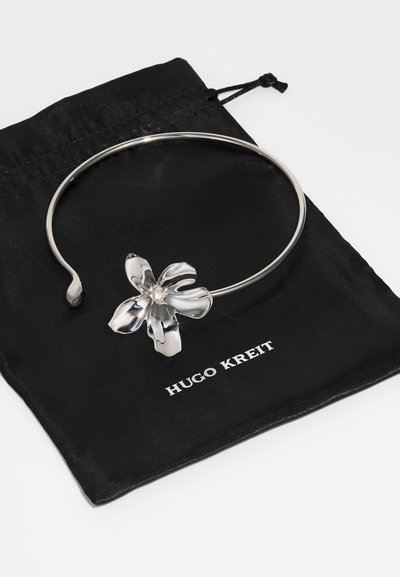 HUGO KREIT FLORAL CHOKER - Náhrdelník - silver-coloured