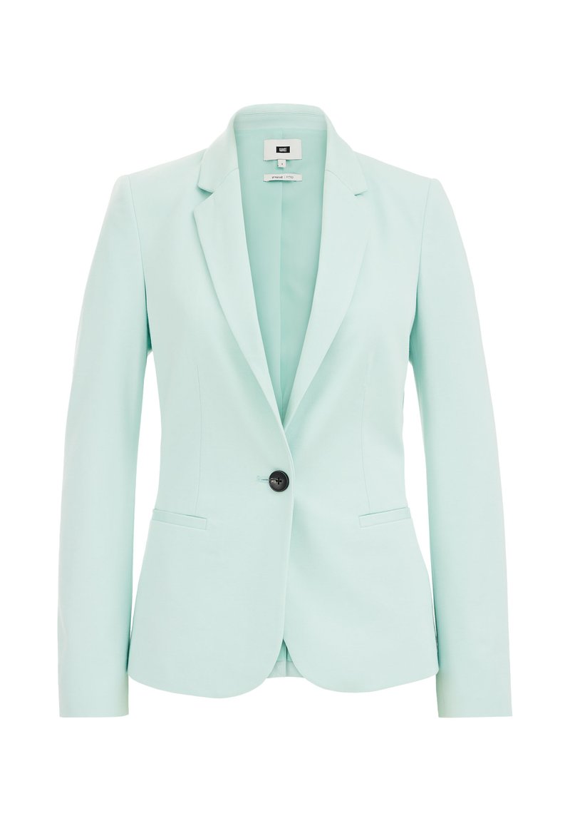 WE Fashion Blazer lichtgroen gemêleerd