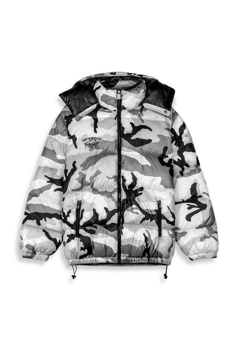 Grimey PUFFY FOLLOW THE DOLLAR CAMO Winter jacket camo/green