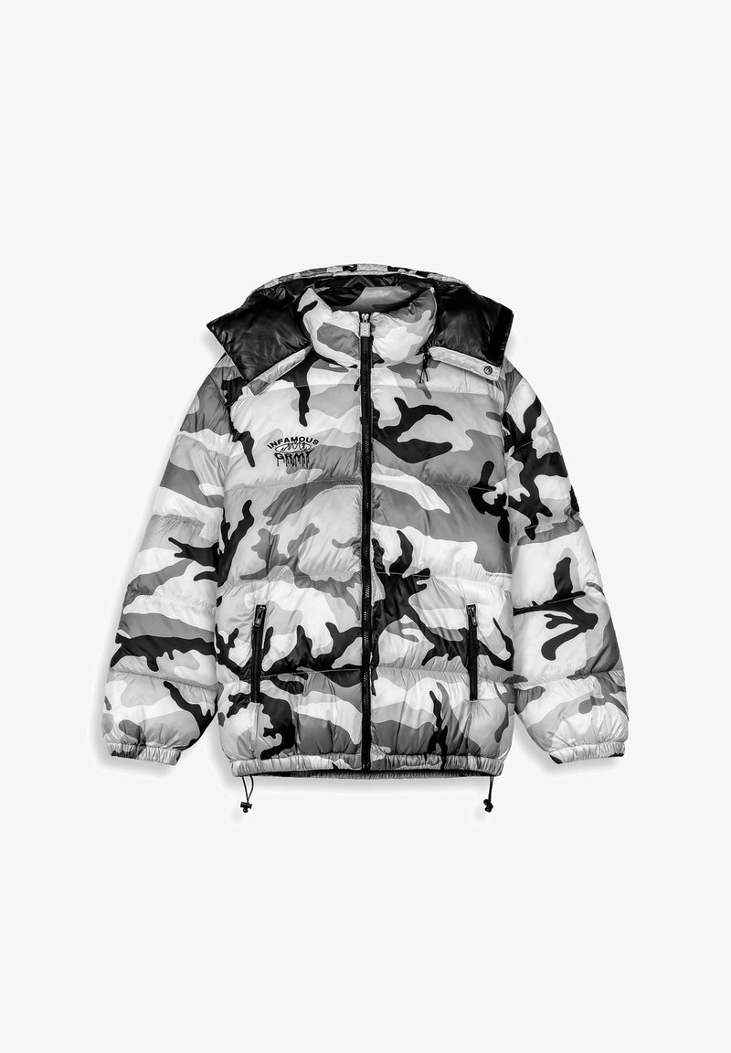 Grimey PUFFY FOLLOW THE DOLLAR CAMO Winter jacket camo/green