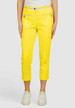 Stoffhose - gelb