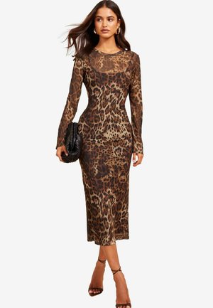 Friends Like These PRINTED  - Day dress - brown