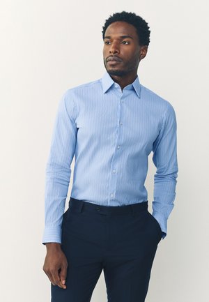 TEXTURED - Skjorter - blue stripe