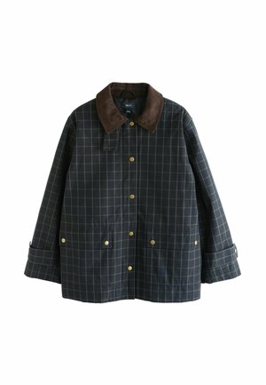 REGULAR FIT COLLAR HERITAGE - Overgangsjakke - navy