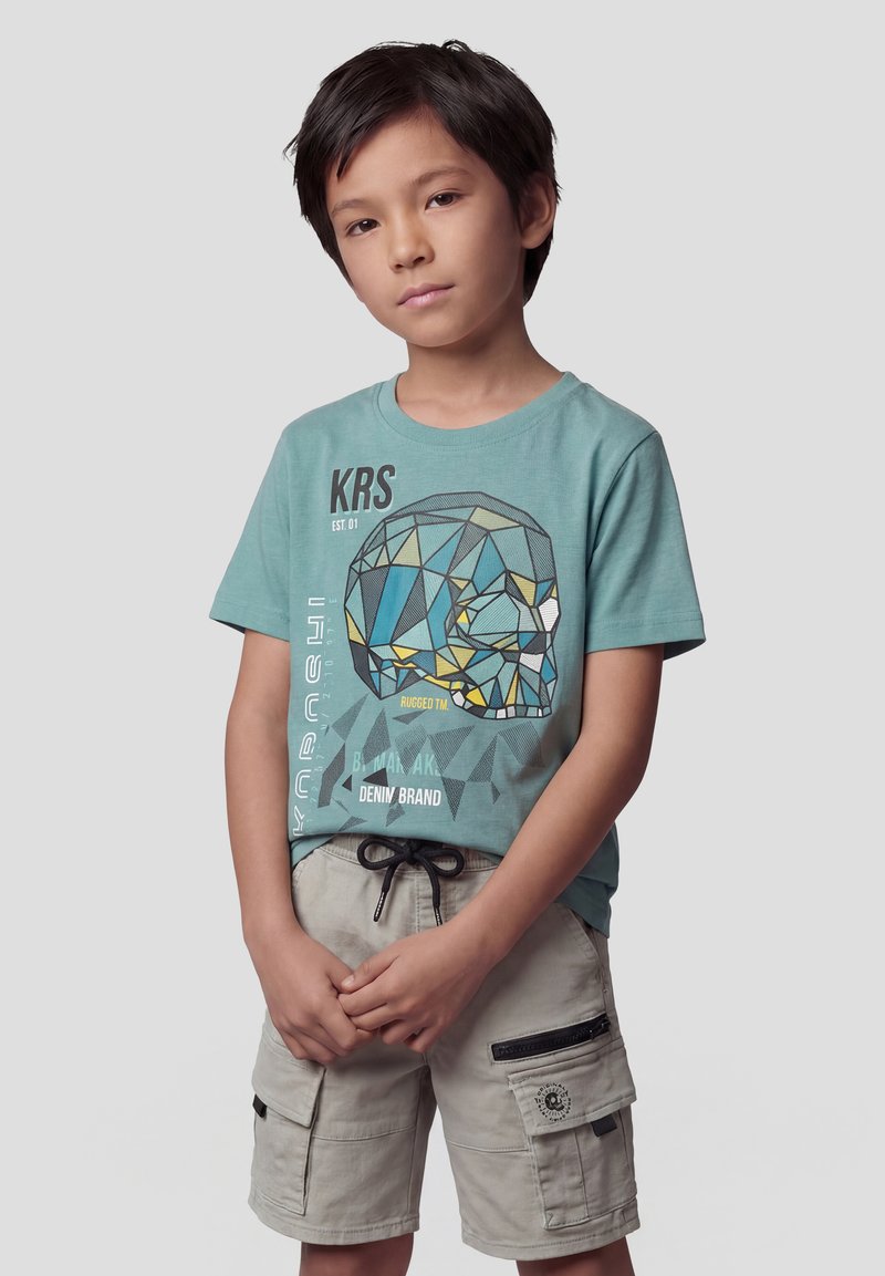 UPF 50 Surf T-Shirt met Korte Mouwen EVERYDAY Schwarz Jongens 8-16