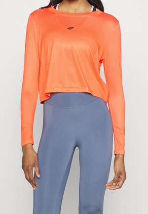 4F Langærmet T-shirt - red