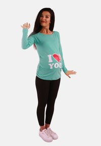M.M.C. I LOVE YOU - Langarmshirt - mint