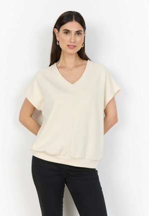 Basic T-shirt - cream