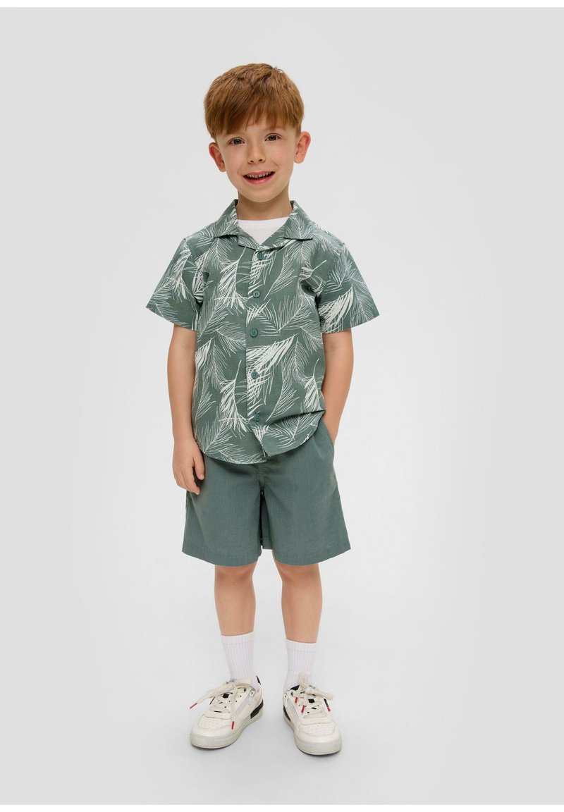 s.Oliver KURZARM - Overhemd - petrol