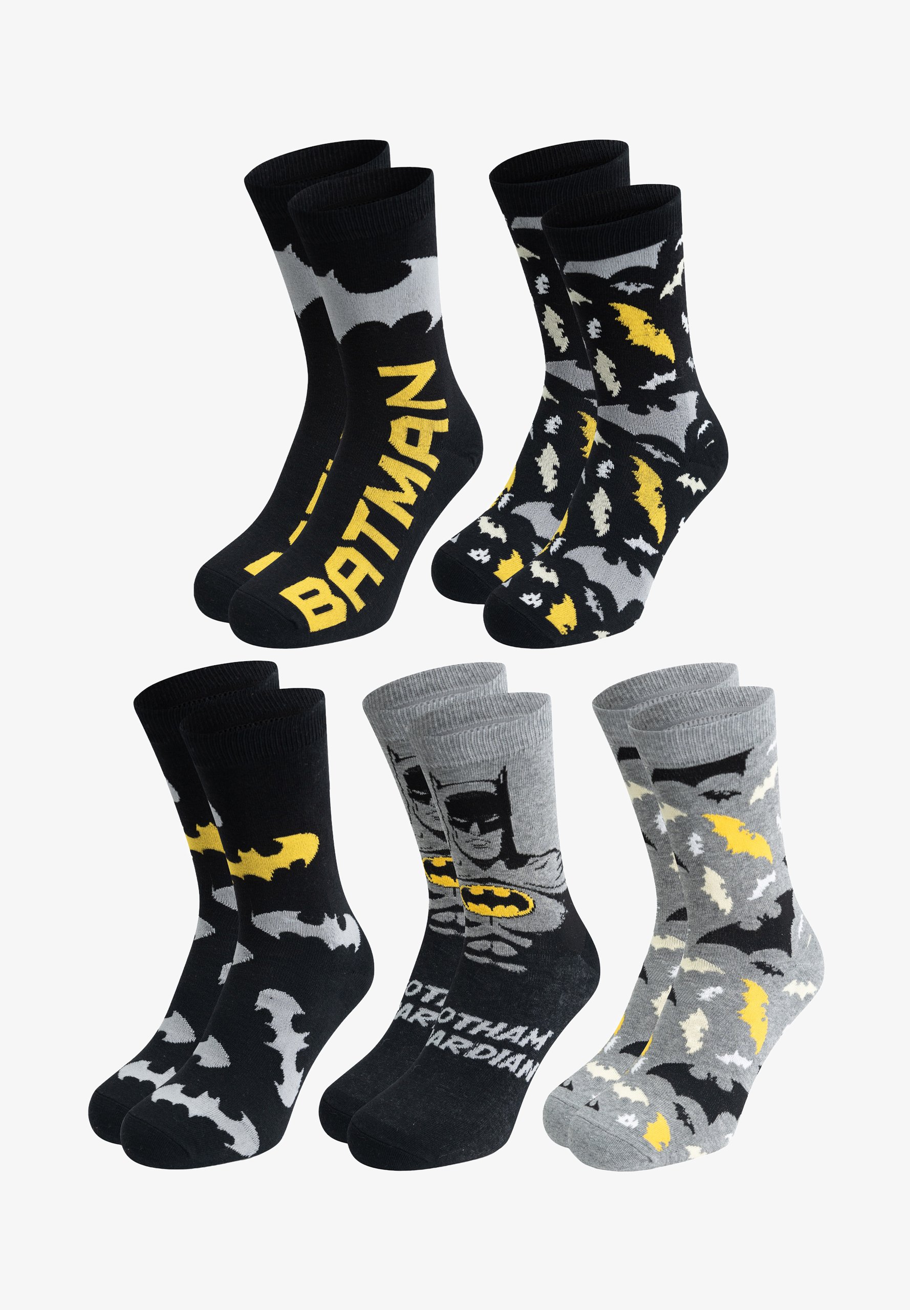 Calze Gommate Batman Antiscivolo Per Bambino – Suola Antiscivolo, Morbido Cotone, Design Supereroe, Per Casa E Asilo