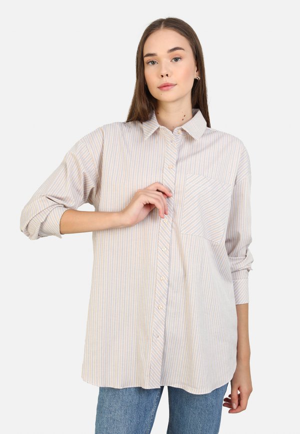 BENIN - Hemdbluse - beige