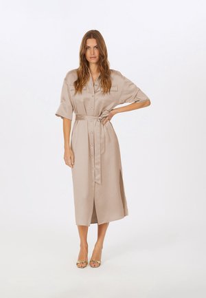 Shirt dress - desert