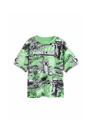 Next, NEXT ALL OVER PRINT LICENSE T-SHIRT (4-16YRS) - Trükipildiga T-särk - lime green all over print