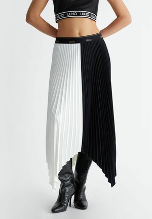 ASYMMETRICAL - Rakott szoknya - white