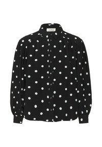Bluza z gumbi - black/white dots