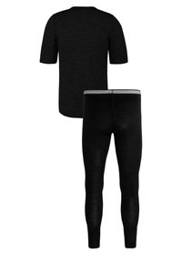 normani Outdoor Sports RWS MERINO FUNKTIONSUNTERWÄSCHE SET - Unterhose lang - schwarz