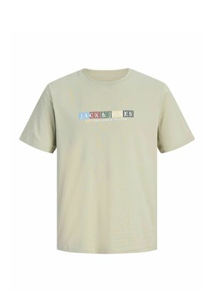 JORNANTUCKET BRANDING TEE - T-shirt print - seagrass
