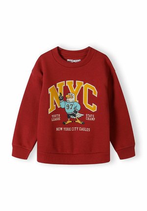 GRAPHIC CREW NECK - Sweatshirt - red