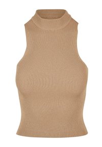 Urban Classics - SHORT TURTLENECK  - Top - unionbeige Minijatura 1