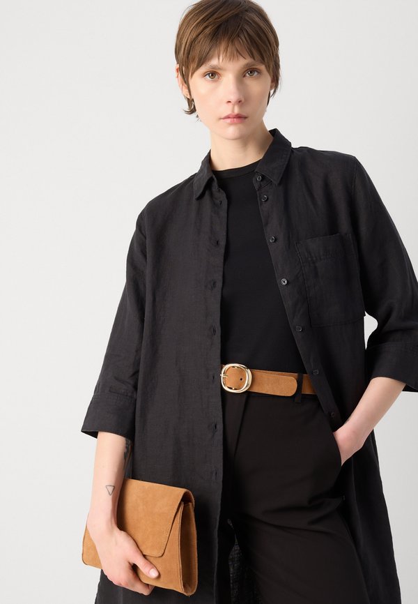 SHIRT DRESS A SHAPED 3/4 SLEEVE  SHORT LENGTH  BREAST POCKET - Shirt dress4