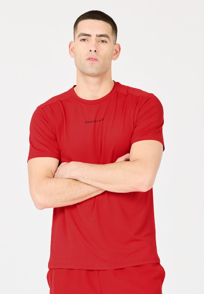Endurance Tekninen t-paita - rood