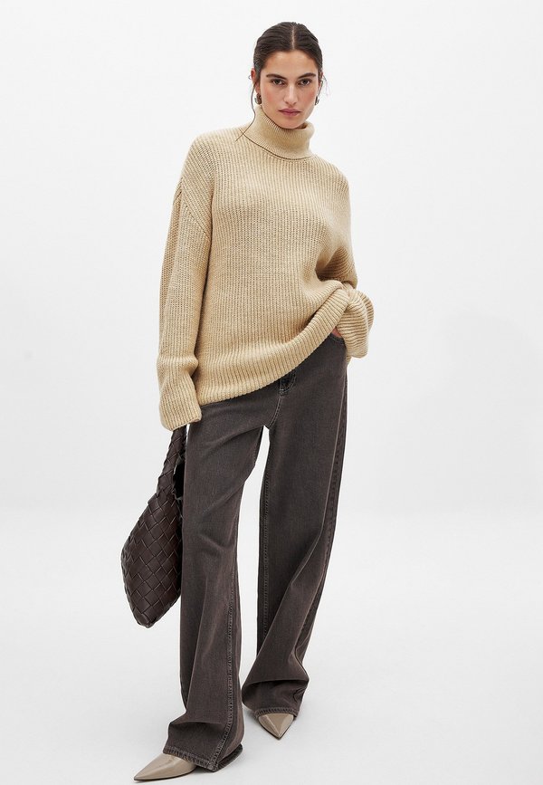 Strickpullover - beige