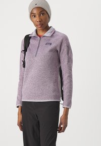 Patagonia BETTER SWEATER 1/4 ZIP - Trui - milkweed mauve