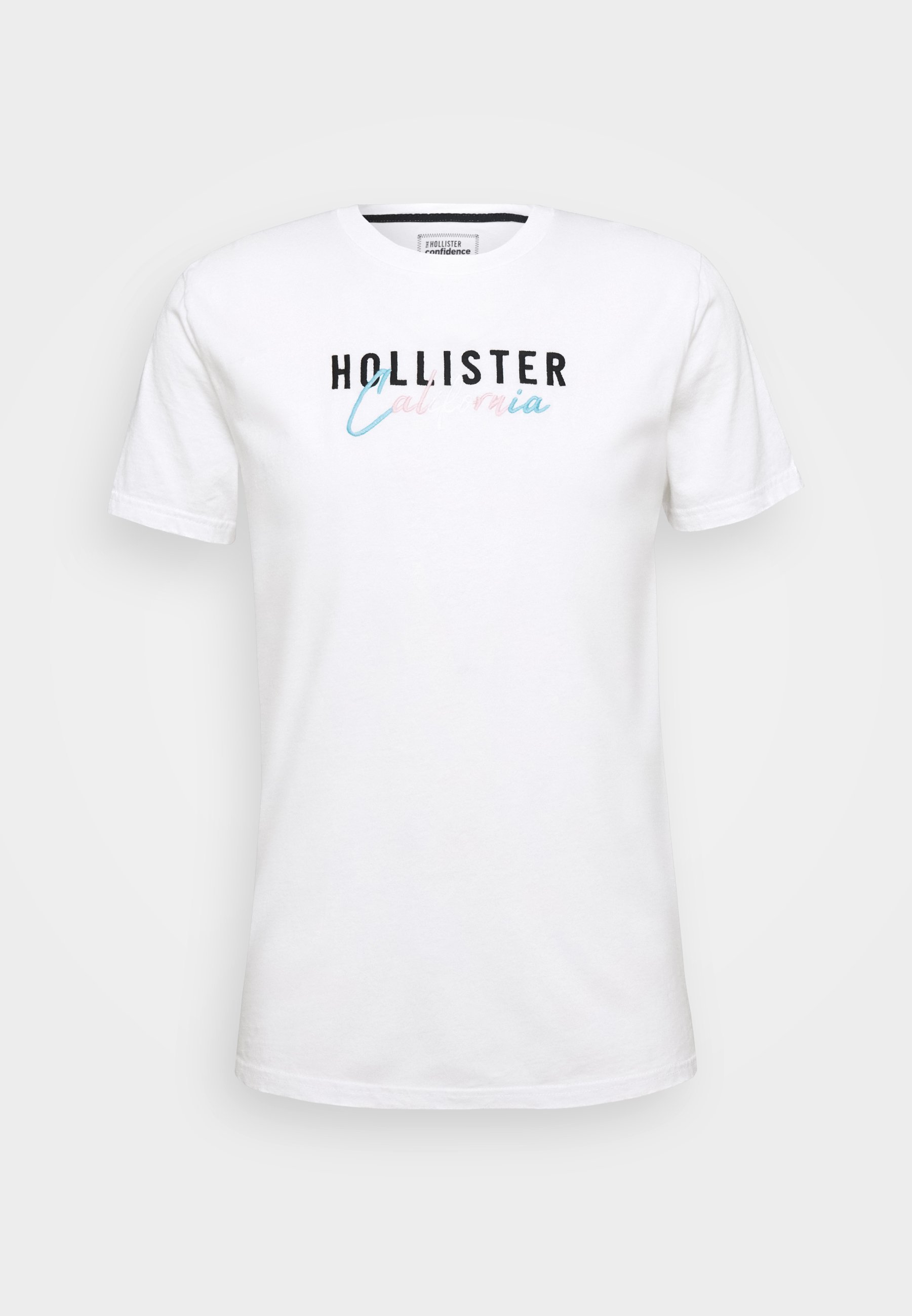 Hollister Co. PRIDE SCRIPT LOGO T shirts med print white Hollister Co. PRIDE SCRIPT LOGO - T-shirts med print - white