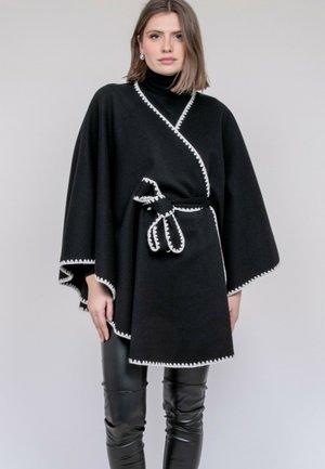 Dona x Lisa, MANTEAU CAPE ULILA - Cape - noir