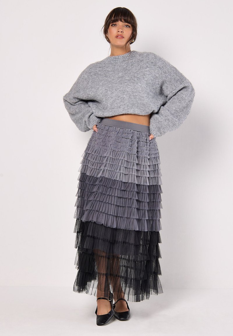 Apricot Maxirok grijs