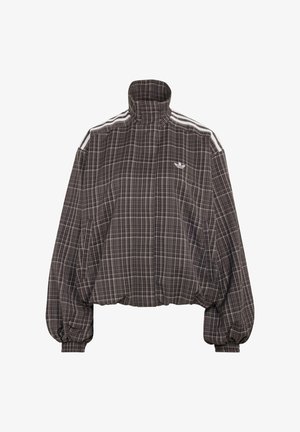 adidas Originals, BLOUSY CHECK TRACK TOP - Training jacket - night brown
