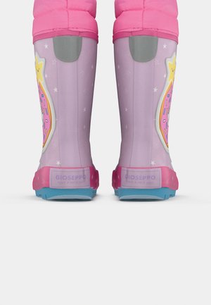 Mini Melissa Regenlaarzen met logo Blauw