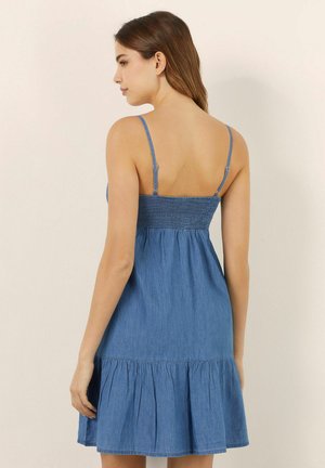 Yamamay Vestido vaquero - blue denim plain