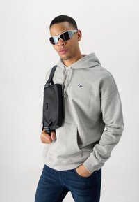 Diesel ROB DOVAL - Felpa con cappuccio - grey